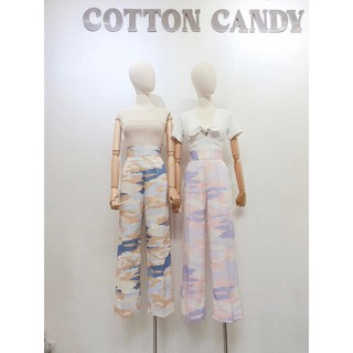 พร้อมส่งฟ้า​L​ S ! Cotton Candy Sandy sweet pants