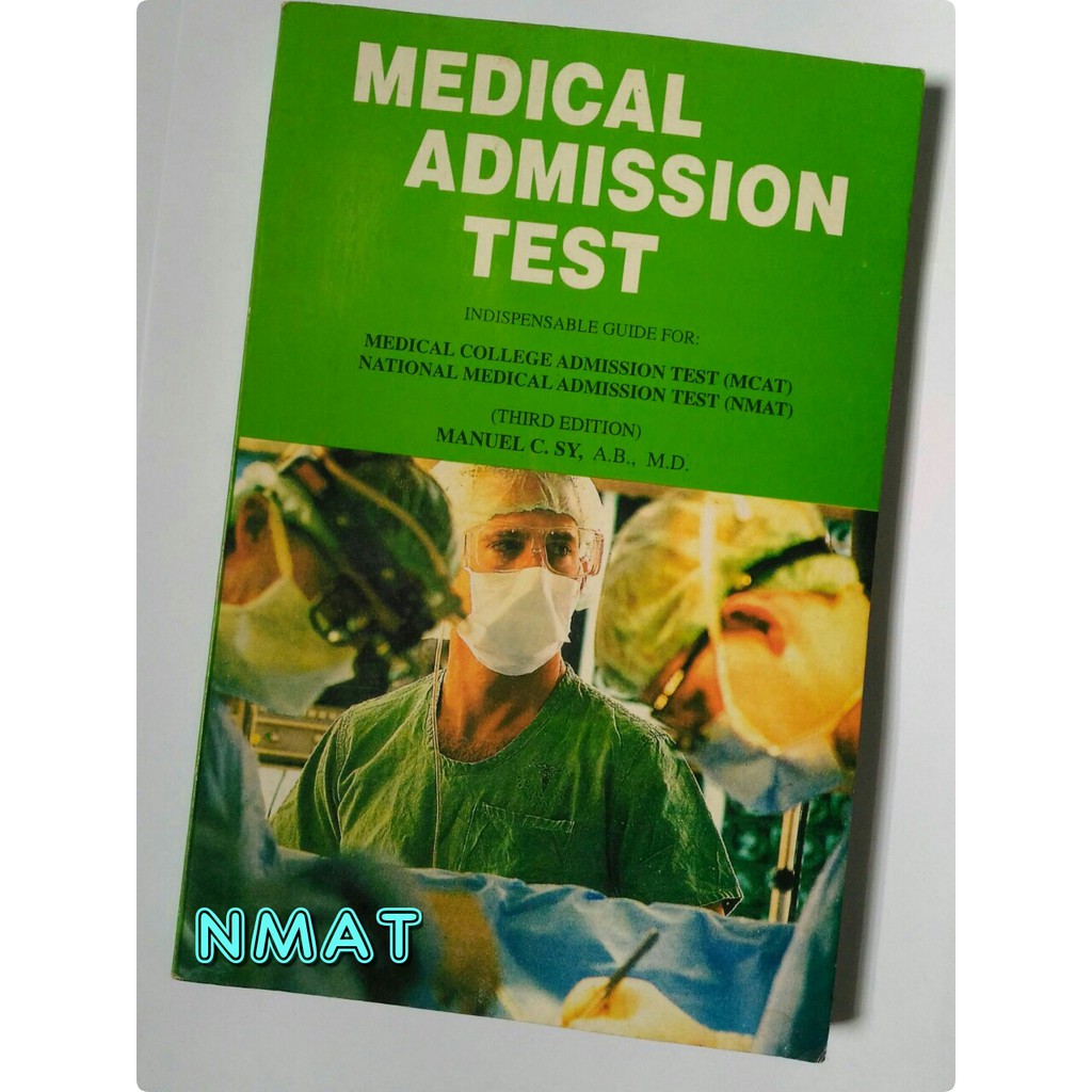 หนังสือMedical Admission Test (MCAT & NMAT)