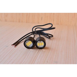 ไฟตาแมว ไฟเลี้ยว สว่างตาแตก ขนาด 23mm  LED Eagle Eyes มีให้เลือก 2สี สีขาว และสีเหลือง