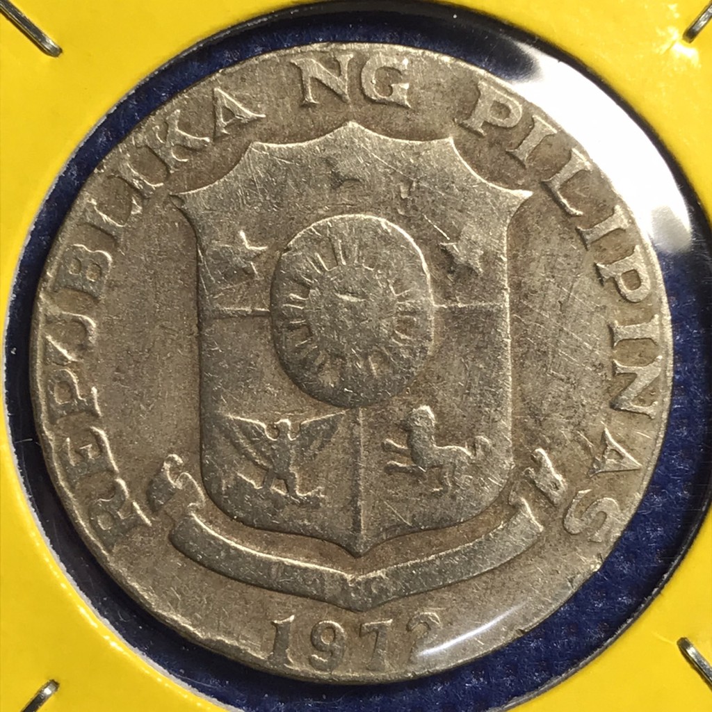 No.14466 ปี1972 ฟิลิปปินส์ 50 SENTIMOS เหรียญเก่า เหรียญต่างประเทศ เหรียญสะสม เหรียญหายาก ราคาถูก