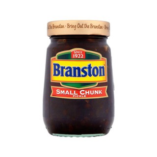 Branston Pickles Small Chunk 360g  แบรนสตันผักดองชิ้นเล็ก 360 กรัม