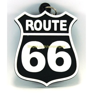 ROUTE 66  พวงกุญแจ ยาง เท่ๆ  ห้อยกระเป๋า  แฟชั่นสตรีท มินิมอล รถแข่ง เรชซิ่ง 2-3 วันรับของ KCO151