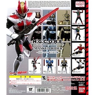 กาชาปอง มดแดง มาสค์ไรเดอร์ H.G.C.O.R.E. HG Core Kamen Rider Part 2 ~Kamen Rider Den-O Konnichi~ Gashapon (Set of 6)