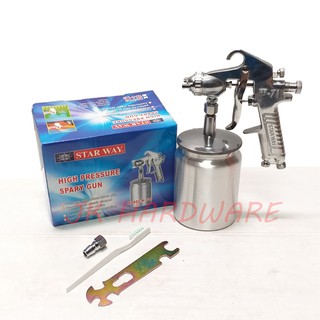 กาพ่นสี กาล่าง STARWAY W-71S HIGH PRESSURE SPRAY GUN