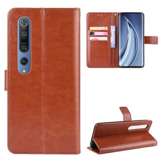 เคสโทรศัพท์ หนัง Pu แบบพลิกได้ สําหรับ Xiaomi Mi 10 Pro 5 G Xiaomi Mi10 Pro