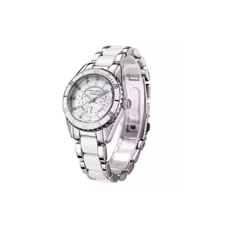 America Eagle นาฬิกาข้อมือผู้หญิง กันน้ำได้ รุ่น WP8111 (White)