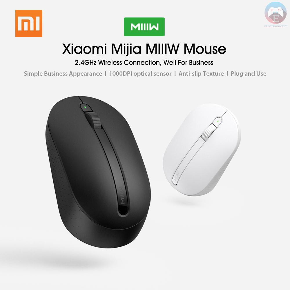 Ế Original Xiaomi Mijia MIIIW Mouse 2.4GHz Wireless 1000DPI Mouse with ...