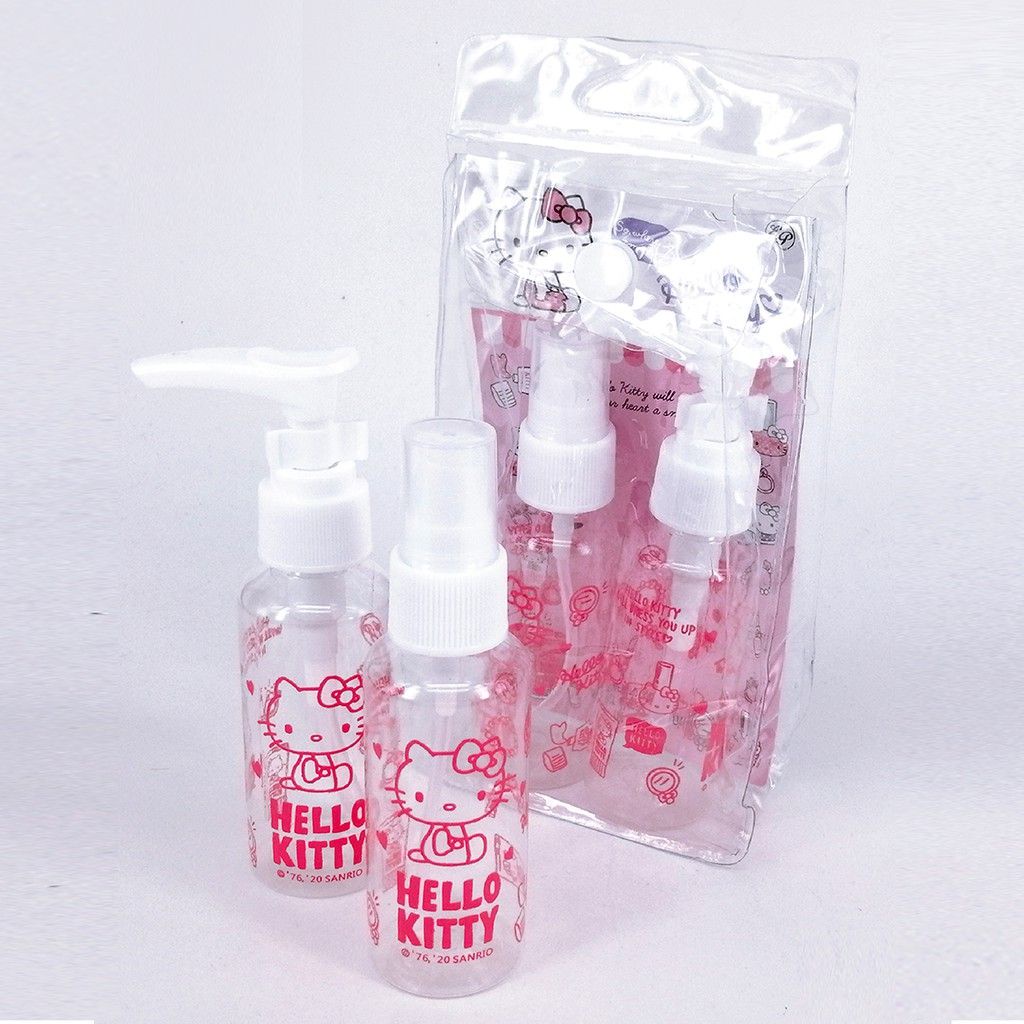 ขวดแบ่งโลชั่นและสเปรย์ Hello Kitty-00561 คิตตี้ ขวดเปล่า ลิขสิทธิ์แท้ sanrio