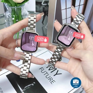 สายเลส smartwatch  watch iltra 8 ultra 7/5/6/4/3  ขิบเล็ก สายนาฬิกา สายนาฬิกา smart watch สายเลสสายนาฬิกา smart watch