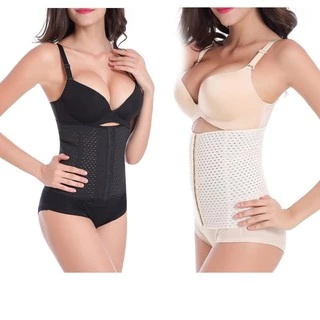 Corset รัดเอว รัดหน้าท้อง หลังคลอด กระชับสัดส่วน มีโครงเหล็กกันม้วน [พร้อมส่งXS-5XL]