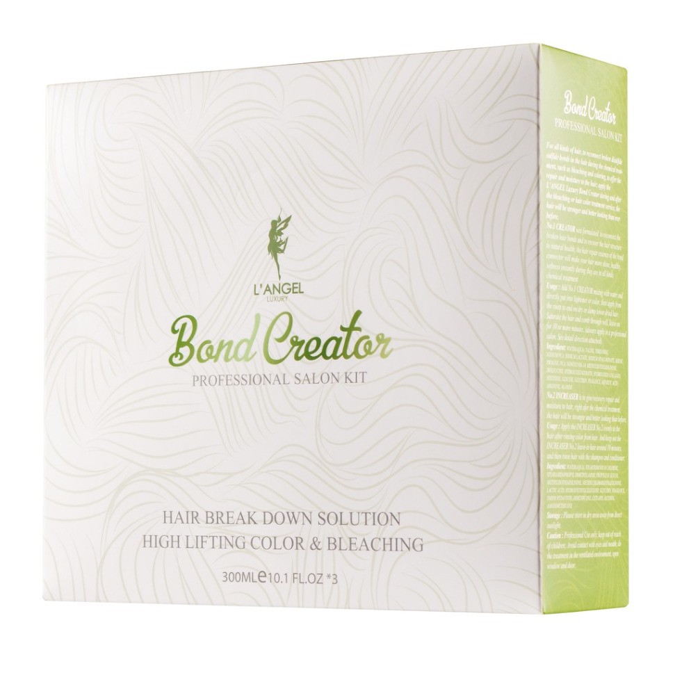 L'ANGEL Bond Creator บอนด์ ครีเอเตอร์ (แอลแองเจล) ซ่อมแซม ผมที่ฃถูกเคมีทำลาย ทั้ง ฟอกผม ทำสี ยืด ดัด ทรีทเม้นท์บำรุงผม