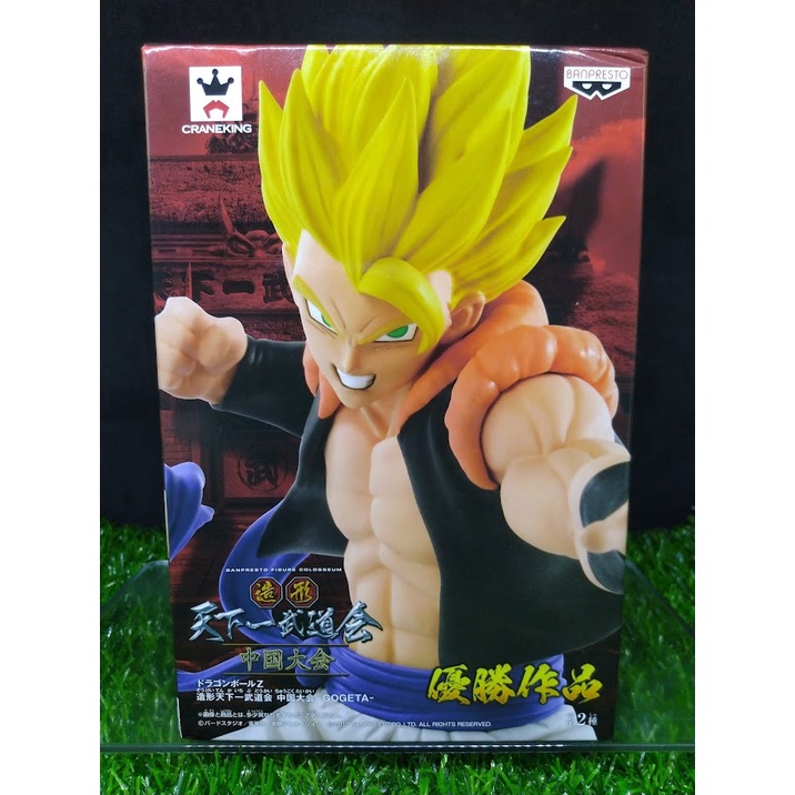 (ของแท้ หายาก) ดราก้อนบอล ซูเปอร์ไซย่าโกจิต้า Dragon Ball Z Banpresto Figure Colosseum Champion - Super Saiyan Gogeta