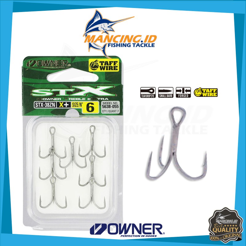 เจ้าของ STX-38 ZN 5638 ตะขอตกปลา Made in Japan