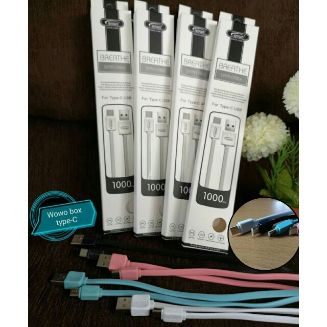 Wowo  กล่องยาว Type-c