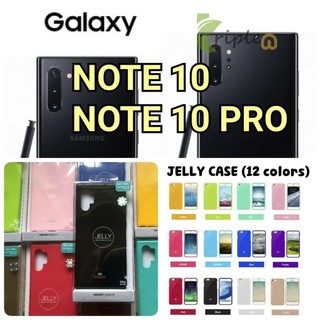 [Note20/Note20Ultra มาแล้งจ้า] เคส TPU MERCURY GOOSPERY Jelly case 10 สี  Samsung Galaxy Note10/Note10pro/Note10plus