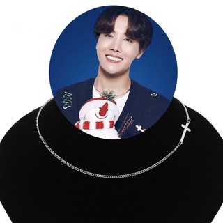 สร้อยคอโซ่สั้น bts cross