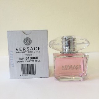 *ของแท้ Versace Bright Crystal Eau de Toilette 90ml. (กล่องขาว Tester ปริมาณเท่าสินค้าจริง)