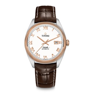 Titoni Luxury Gents Watch - Cosmo Model: 878 SRG-ST-657