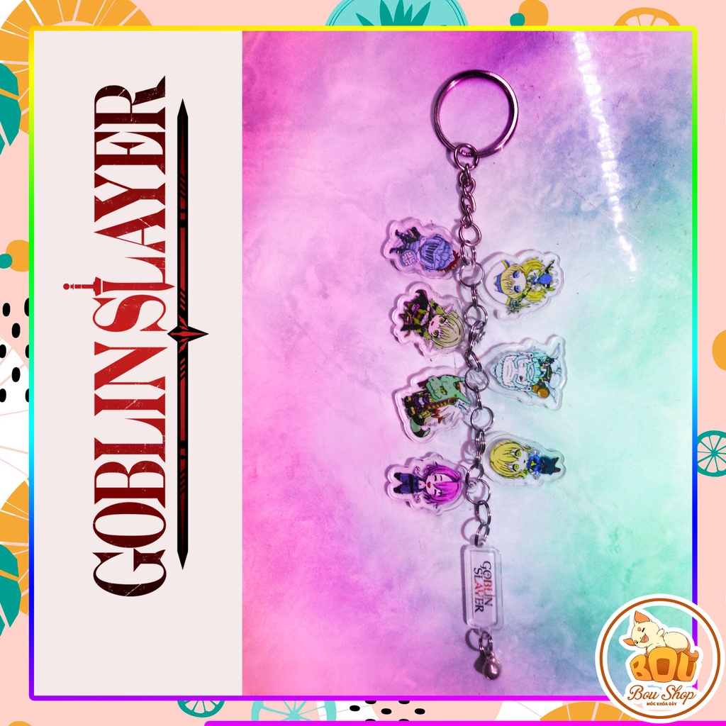 พวงกุญแจ Goblin Slayer Acrylic Mica - Anime Goblin Slayer