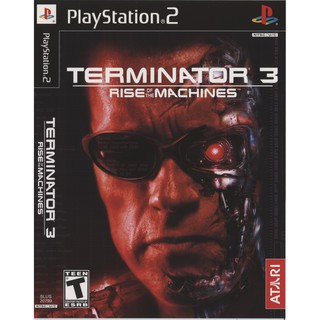 แผ่นเกมส์ Terminator 3 Rise of the Machines PS2 Playstation 2 คุณภาพสูง ราคาถูก