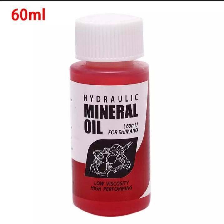 น้ำมันเบรคจักรยาน mineral oil  ขนาด 60 ml  (บรรจุ 1 ขวด)