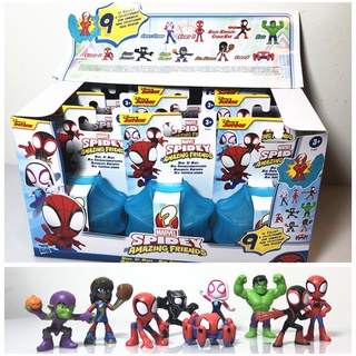 My Mystery Box ของแท้ Hasbro Marvel Spider-Man and His Magical Friends หลากหลาย มินิ ตุ๊กตา ของเล่นเด็ก