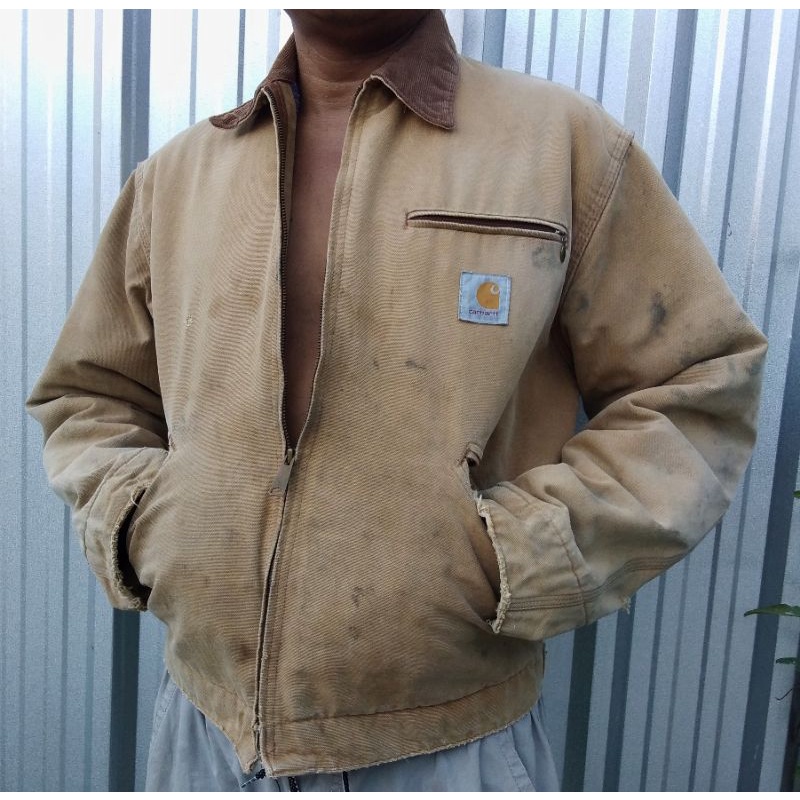 80's carhartt Detroit Jacket Shopee Thailand