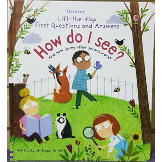 How do I see? (Lift-the-flap first questions and answers) ของแท้นำเข้าจากประเทศอังกฤษ