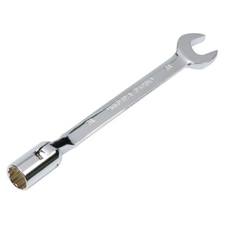 ชุดประแจปากตายลูกบล็อคปรับองศา 7 ชิ้น/ชุด OPEN END WRENCH HACHI 7 EA/SET