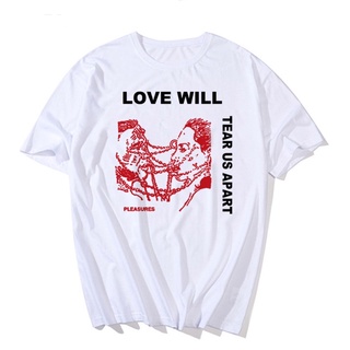 เสื้อยืดโอเวอร์ไซส์GILDAN [ขายดี] ใหม่ เสื้อยืดผ้าฝ้าย 100% พิมพ์ลาย Lil Peep Love Will Tear Us Apart แนวสตรีท สไตล์ฮิปฮ