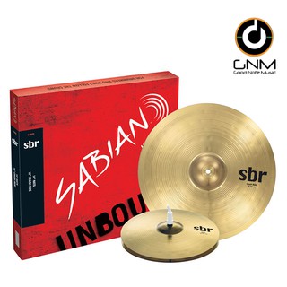 Sabian แฉชุด รุ่น SBR5002 SBR Pack 14" Hats 18" Crash Ride