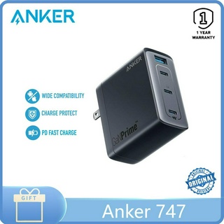 Anker 747 GaNPrime 150W อุปกรณ์ชาร์จติดผนัง ขนาดกะทัดรัด สําหรับ MacBook Pro Air iPad