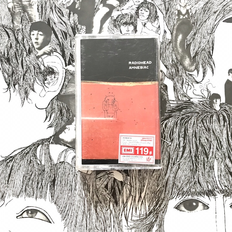 Tape Cassette เทปเพลง Radiohead – Amnesiac (2001) Alternative Rock, Experimental