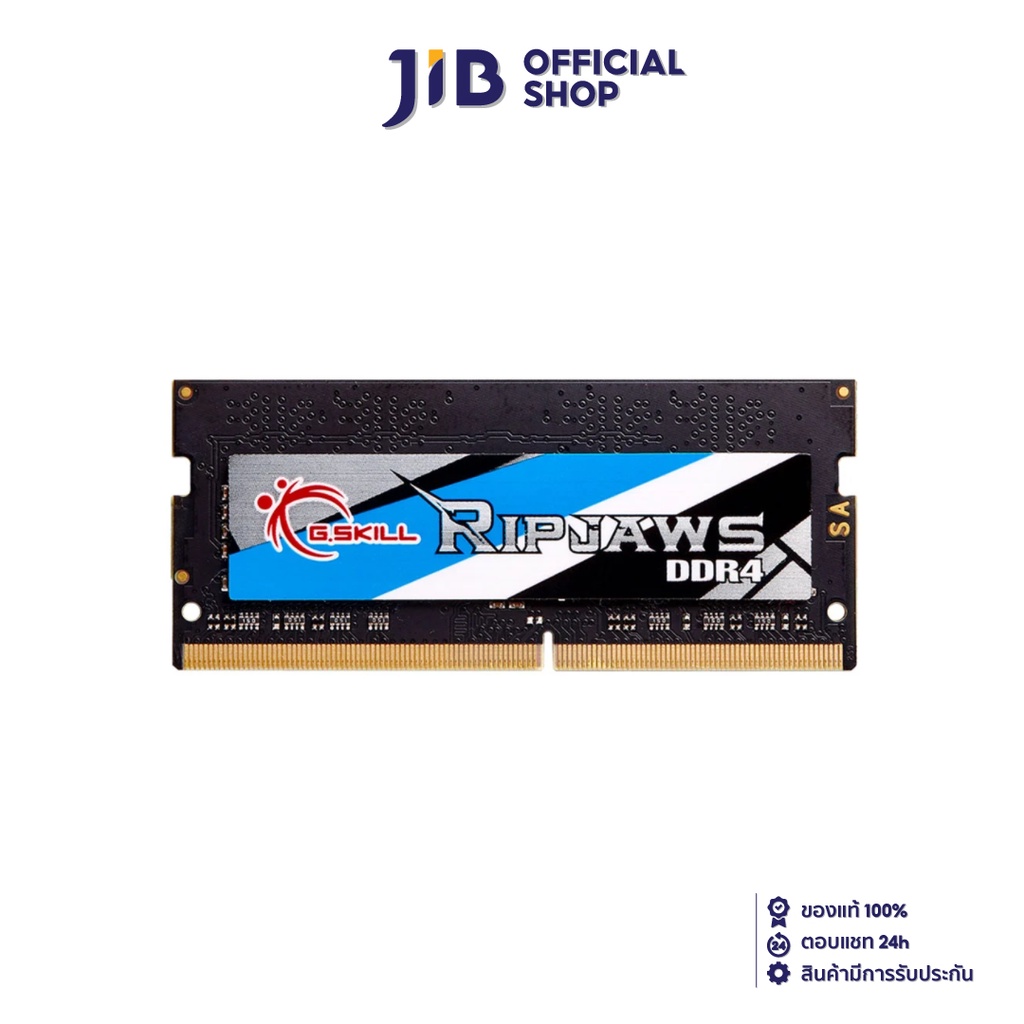 16GB (16GBx1) DDR4 3200MHz SO-DIMM RAM (หน่วยความจำ) G.SKILL RIPJAWS (F4-3200C22S-16GRS)