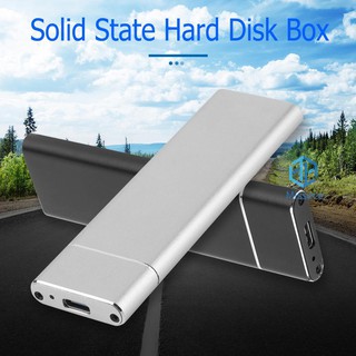 【 Brand New 】 อะแดปเตอร์ USB 3.1 to M . 2 NGFF SSD Mobile Hard Disk Box Adapter Card External Enclosure