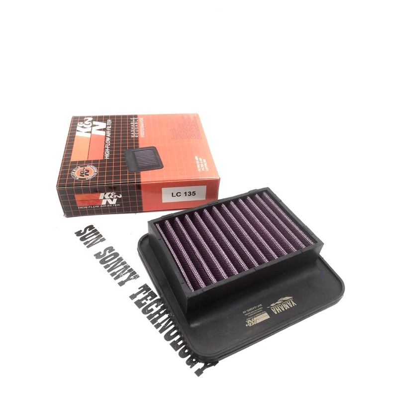 YAMAHA LC135 LC 135LC AIR FILTER RACING K & N RACING AIR FILTER K&N