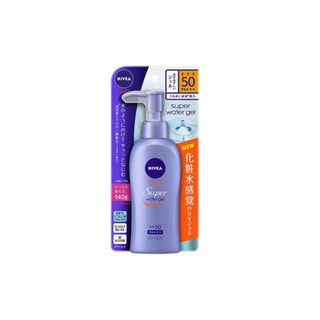 【More Buy , More Discount 】[Ship directly from Japan] NIVEA KAO JAPAN sun super water gel SPF 50 PA+++ 140G NIVEA Kao JAPAN Sun Protect Water Gel SPF50 Refill 140g 妮维雅日本花王超级防晒乳 化妆水