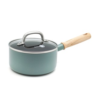 GreenPan Mayflower 18cm Saucepan หม้อด้ามพร้อมฝา 18 ซม. CC003223-001