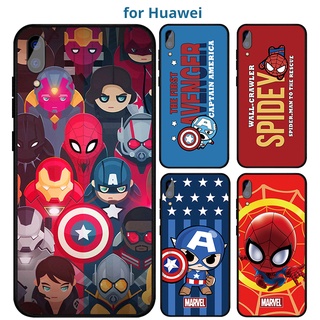 เคส Huawei Nova Y61 Y70 10 Pro 9 7 SE 7i 5T 3i มือถือสำหรับเคสโทรศัพท์มือถือลายการ์ตูนซุปเปอร์ฮีโร่สําหรับ