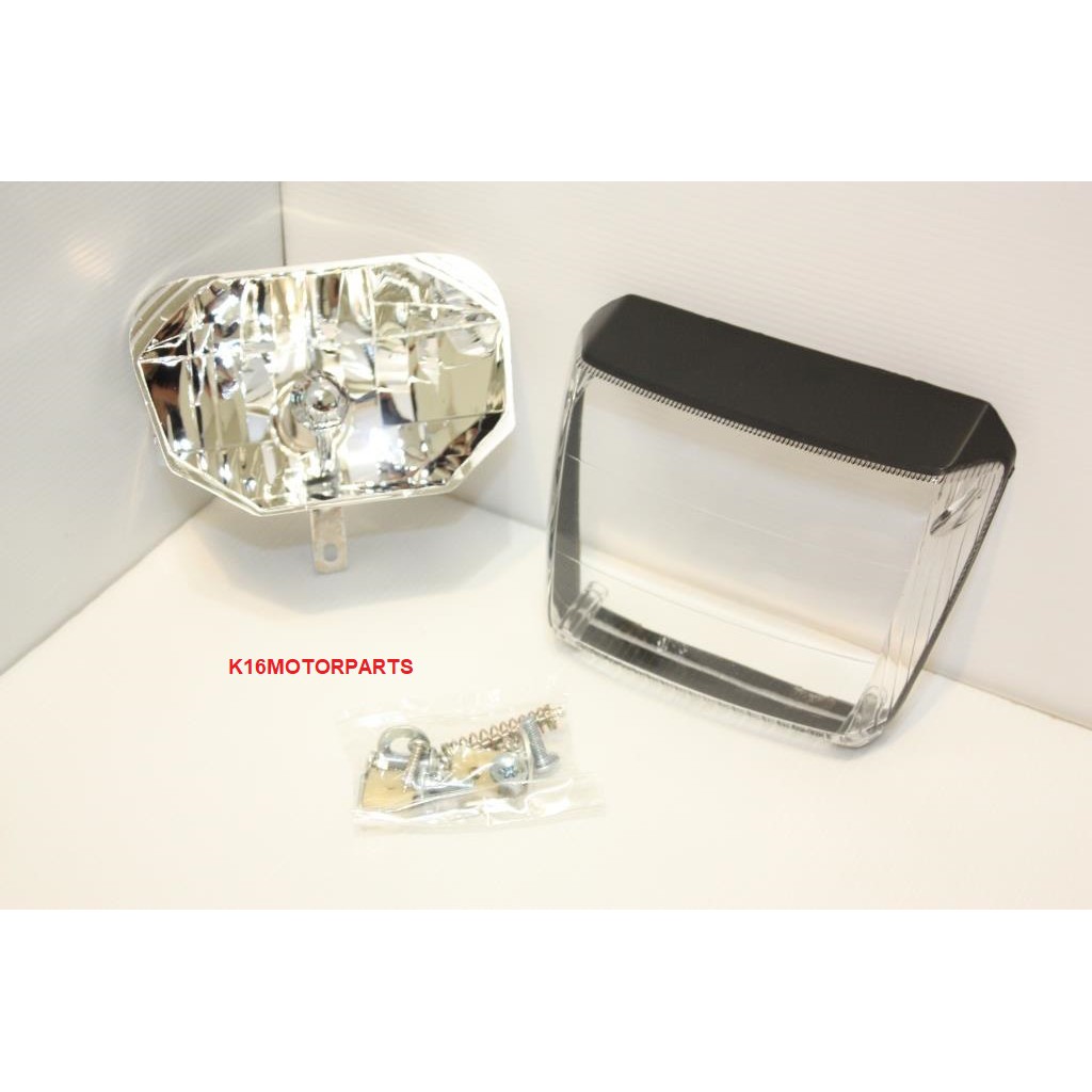 ไฟหน้า เพชร ช้อนชุบ SUZUKI รุ่น RC110 (CRYSTAL) รหัส ZS  ซูซูกิ อาซี110 คริสตัล # 2011-410-ZS # ยี่ห้อ HMA