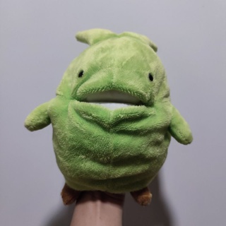 ตุ๊กตา 2005 Aichi Expo หุ่นมือ Kiccoro คิคโคโร่ นุ่มๆน่ารัก มีกล่องเสียงที่ปาก แต่ถ่านหมด ขายเป็นหุ่นมือปกติ
