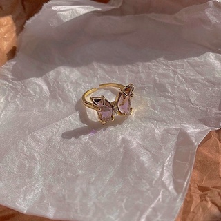 Purple butterfly ring | onlin.bkk