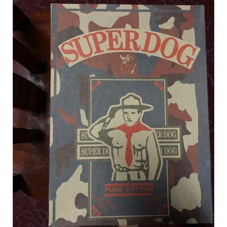 ถุงเท้าลูกเสือ Superdog 7-9 ใส่สบาย ไม่หนามาก ราคาถูก 1กล่อง/12 คู่ ของแท้ 100% ราคาส่ง