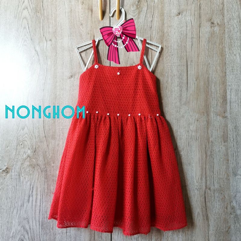 dress​ออกงาน size​ 5-6 Y.