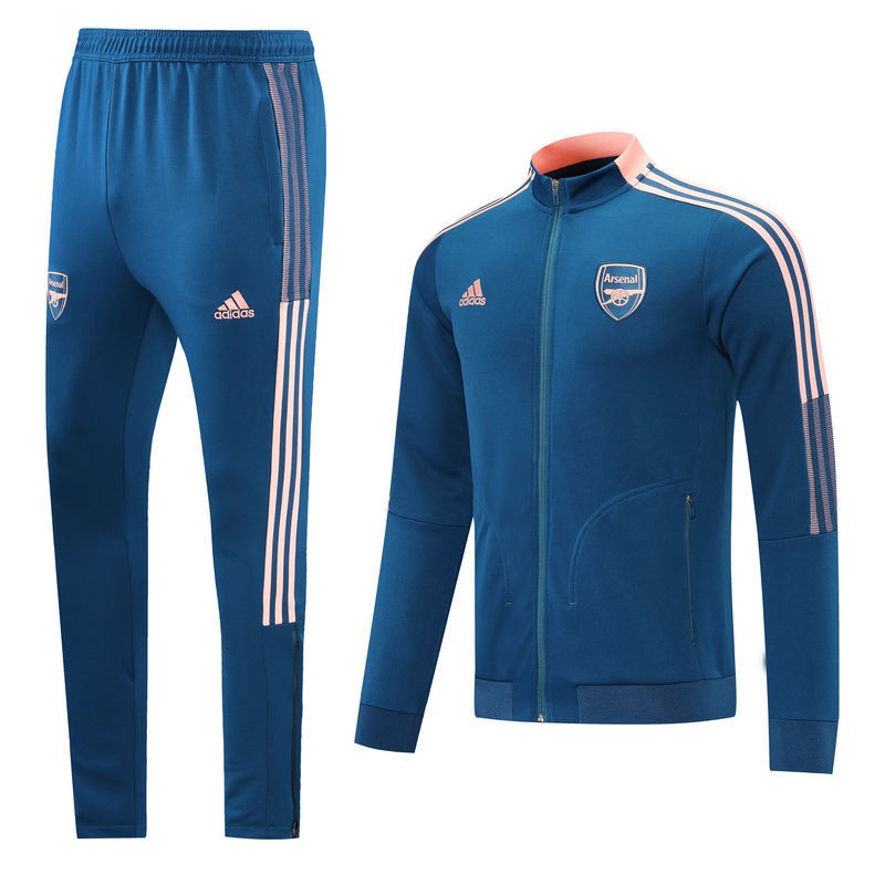 （READY STOCK）Arsenal N98 jacket 21/22 new long-sleeved jacket training suit football suit appearance suit leg-cut trouse