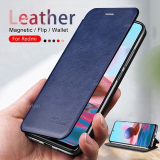 เคสโทรศัพท์หนังฝาพับพร้อมช่องใส่บัตรสําหรับ Xiaomi Redmi Note 10 Pro 10s 10A redmi10 2022 Redmi Note10 Pro 5G 10Pro note10pro