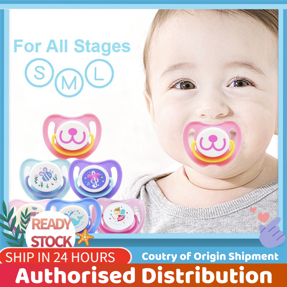 Original Pigeon จุกนมหลอก Soothie Pacifier Calming ซิลิโคน Ultra Soft Air จัดฟัน Night Time Gosrog