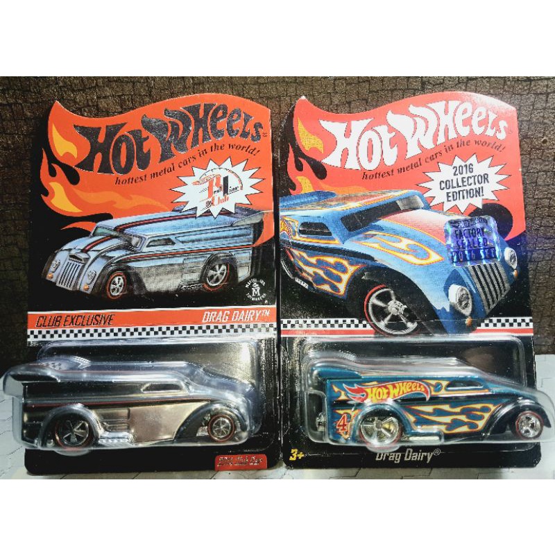 Hot Wheels Drag Dairy 2016 – édition Collector, Neuve