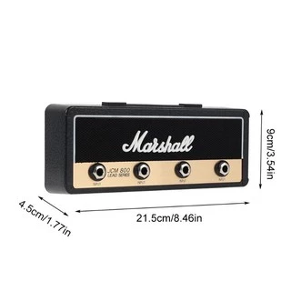 ส่งเร็วส่งจากไทย ⭐️⭐️ Marshall พวงกุญแจ ที่แขวนกุญแจ ห้อยกุญแจติดผนัง #JackRack มีกาว 3 M แถมฟรีไม่ต้องเจาะผนัง