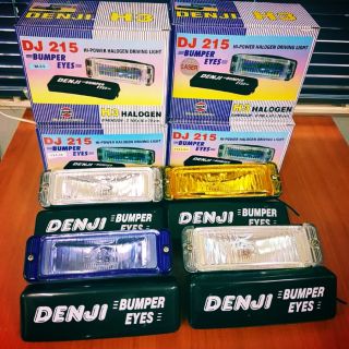 **ส่งฟรี สปอร์ตไลท์ Denji ไฟตัดหมอก ของแท้ รุ่น DJ-215 ขนาด 165*500*700 มม. สีเหลือง สีฟ้า สีขาว สีรุ้ง